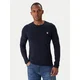 Guess Majica z dolgimi rokavi M2YI28 J1314 Mornarsko modra Slim Fit