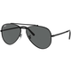 Ray-Ban New Aviator RB3625 002/B1 S (55) Črna/Siva