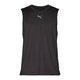 PUMA Funkcionalna majica Cloudspun siva/črna