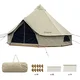 King Camp Glamping šotor Khan 400 x 400 x 270 cm