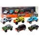 slomart LEAN TOYS Set 6 kovinskih terenskih vozil 1:64