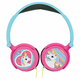 Dječje slušalice Lexibook - Unicorn HP017UNI, plave/ružičaste