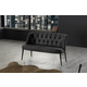 ATELIER DEL SOFA Sofa dvosed Roma Black Metal Fume