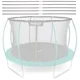 shumee Mreža za trampolin, obroč tipa C, 374 cm, 12 ft, Neo-sport
