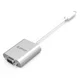 Orico Orico PTAV adapter USB-C na VGA + 3.5mm audio, 0.15m - srebrna