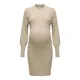 Vero Moda Maternity Pletena obleka VMMHARPER progasto bež