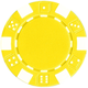 Poker žetoni Dice - Yellow 25 kosov