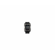 MetaWatch M1 Core Smartwatch (Black/Stainless Steel, Black Rubber Strap)