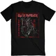 Iron Maiden Majica Senjutsu Cover Distressed Red Unisex Black L