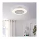 Eglo 35142 - LED prigušiva stropni ventilator LOVISCA 3xLED/12,6W/230V O 55 cm bela+daljinski upravljač