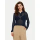 Tommy Hilfiger Pulover WW0WW44454 Mornarsko modra Slim Fit