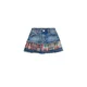 Desigual Krilo moder denim / svetlo modra / rdeča / črna