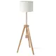LAUTERS Podna lampa, jasen/bela