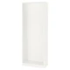 PAX Okvir garderobera, bela, 75x35x201 cm