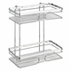 WENKO 20410100-PREMIUM polica od nerđajućeg čelika 24x27 cm inox/srebrna