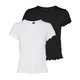 VERO MODA Majica BARBARA, črna, bela