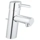GROHE enoročna armatura za umivalnik Concetto z zgornjim delom sifona (3220410E)