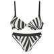 FRENCH CONNECTION Bikini črna/bela