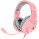 Hylas Pink H260 RGB Gaming Headset