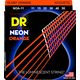 DR Strings HiDef Orange Neon Medium-Lite Acoustic