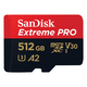 SanDisk micro SDXC kartica 512 GB Extreme PRO (200 MB/s Class 10, UHS-I U3 V30) + adapter