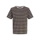 JACK & JONES Majica JPRBLANOLAN čokolada / bela