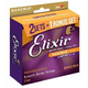 Elixir 16544 Nanoweb Phosphor Bronze Custom Light 11-52 3-PACK