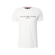 Tommy Hilfiger Majice s kratkimi rokavi TOMMY FLAG HILFIGER TEE Bela