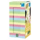 Samolepljivi color mix pack 75x75, kocka 400 listova, 3+1 gratis Info notes ( 06PJ498 )