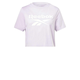 Reebok RI BL CROP TEE, ženska majica, vijolična HT6205