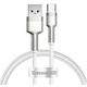 USB cable for USB-C Baseus Cafule, 66W, 1m (white)