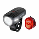 Sigma Aura 45 USB + Nugget II prednje i stražnje svjetlo za bicikl, crno