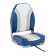 NEW Zložljiv sedež za motorni čoln 36 x 43 x 60 cm belo-sivo-modro