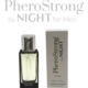 Phero Strong By Night Men moški parfum s feromonima močna in hipnotizirajoča dobiti več pozornosti da se v svoji koži počutite bolj vzbujajte zaupanje stike bodite avtoriteta 50ml