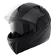 VEVOR Motoristična čelada Unmasked 34,5x27,9x25,5 cm Črna