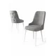 HANAH HOME Set 4 stolice Newa Grey White