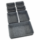 WENKO 64502100 - Organizator fioke FELT 28,5x20 cm siva