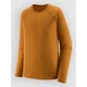 Patagonia Cap Mw Crew Base Layer Top cinnamon brown
