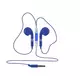 SBOX Slušalke ušesne stereo z mikrofonom iEP-204B MODRE, (20411633)