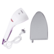 HOME & MARKER Parni likalnik, Ročni likalnik, Prenosni likalnik, Potovalni likalnik (Roza/Bela, 40 x 12 cm) STEAMY + Rokavica odporna na toploto STEAMER GLOVE | STEAMGLOVE