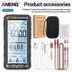 KJB Polnilni digitalni multimeter 681 True RMS, črn