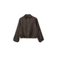 s.Oliver BLACK LABEL Prehodna jakna temno rjava