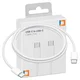 CO2 Co2 Polnilec Usb-C Kabel Za Hitro Polnjenje Usb Tipa C Za Iphone 15 1M Bela