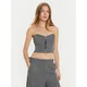TWINSET Top 242AM2044 Siva Slim Fit