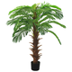 shumee Umetna palma cikas z loncem 140 cm zelena