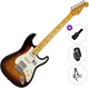 SX SEA1PH Basic SET 3-Tone Sunburst Električna kitara