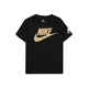 Nike Sportswear Majica FUTURA EVERGREEN zlata/črna/bela