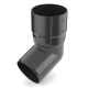 Bryza BRYZA 67° plastično koleno O 90 mm, antracit RAL 7021