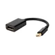 E-GREEN Adapter Mini Display port (M) Display Port (F) crni