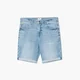 Cropp - Denim kratke hlače z učinkom pranja - modra